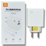 Carregador A'Gold USB-C P/ Lightning 25W CA48-6 Anatel