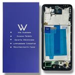 Frontal Tela Samsung A33 Oled Wefix C- Aro