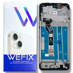 Frontal Tela Motorola Moto G37 Incell Nacional Wefix C- Aro