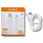 Cabo Turbo USB Para Micro 5A 2M A'Gold CB109-1