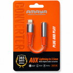 Cabo Adaptador Lightning Para P2 3.5 mm Amaya AUX-08