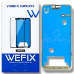 Vidro Aro e Oca iPhone 15 Pro Max Wefix