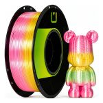 Filamento PLA Silk Rainbow 1kg Multfila Para Impressora 3D 1.75mm