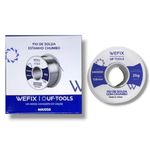 Fio de Solda Estanho Sn/Pb 0.8mm - 25 gramas Wefix