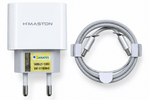 Carregador Turbo H'MASTON USB-C P/C 1M 30W CB-23 ANATEL