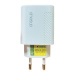Carregador A'Gold Tipo-C 4.1A 2 USB CA21-3 Anatel