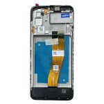 Frontal Tela Samsung A03 PLS TFT LCD Wefix C- Aro