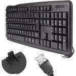 Teclado Slim USB ABNT2 X-Cell Preto XC-TEC-01
