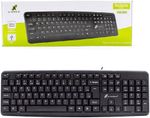 Teclado Slim USB ABNT2 X-Cell Preto XC-TEC-01