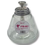Pote de Alcool De Vidro 180ml