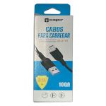 Cabo USB P/ Micro USB V8 3.1A 1M SS-A1V8 Sumexr