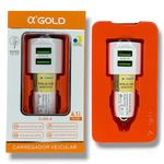 Carregador Veicular 2 USB 20W 4.1A A'Gold CJ05-4
