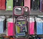 Capa Bracket MagSafe C/ Pelicula de Câmera iPhone 14 Pro Max