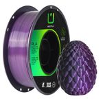 Filamento PLA Silk Duo Colors 1kg Multfila Para Impressora 3D 1.75mm