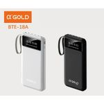 Bateria Portátil Power Bank A'Gold BTE-18A 10.000mAh