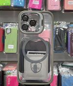 Capa Bracket MagSafe C/ Pelicula de Câmera iPhone 16 Pro