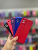Capa Silicone Aveludada Motorola