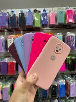 Capa Silicone Aveludada Motorola