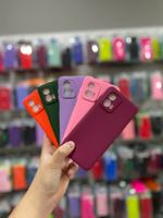 Capa Silicone Aveludada Motorola