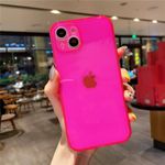 Capa Silicone Neon Apple