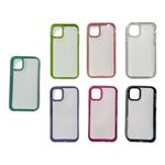 Capa Silicone Transparente Colors Apple