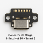 Conector de Carga Infinix Smart 8 - Smart 9 - Hot20
