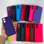 Capa Silicone Aveludada Motorola