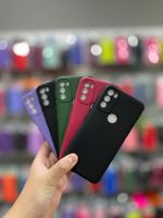 Capa Silicone Aveludada Motorola