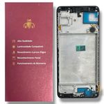 Frontal Tela Samsung M62 Oled WeKeep C- Aro