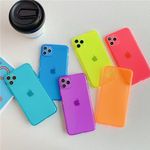 Capa Silicone Neon Apple