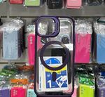 Capa Bracket MagSafe C/ Pelicula de Câmera iPhone 15