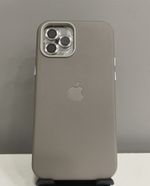 Capa Couro C/ Pelicula Camera iPhone 12 - iPhone 12 Pro