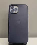 Capa Couro C/ Pelicula Camera iPhone 12 - iPhone 12 Pro