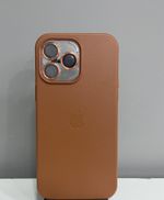 Capa Couro C/ Pelicula Camera iPhone 14 Pro Max