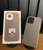 Capa Couro C/ Pelicula Camera iPhone 15 Pro Max
