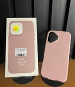 Capa Couro C/ Pelicula Camera iPhone 16