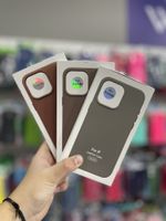 Capa Couro C/ Pelicula Camera iPhone 16 Pro Max
