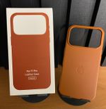 Capa Couro C/ Pelicula Camera iPhone 17 Pro