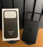 Capa Couro C/ Pelicula Camera iPhone 17 Pro Max