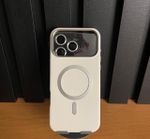 Capa Couro MagSafe C/ Pelicula Câmera iPhone 17 Pro Max