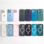 Capa Silicone + Vidro AG-Glass iPhone 15