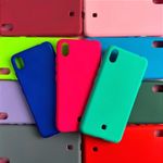 Capa Silicone Aveludada LG