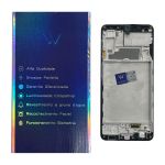 Frontal Tela Samsung A22 4G Oled Wefix C- Aro