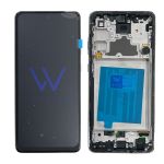 Frontal Tela Samsung A72 Oled Wefix C- Aro