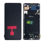 Frontal Tela Samsung A71 Incell WeKeep C- Aro