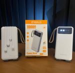 Bateria Portátil Power Bank A'Gold BTE-18A 10.000mAh