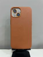 Capa Couro C/ Pelicula Camera iPhone 14