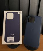 Capa Couro C/ Pelicula Camera iPhone 16 Pro Max