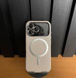 Capa Couro MagSafe C/ Pelicula Câmera iPhone 17 Pro