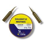 Fio de Cobre P/ Jumper 0.02mm 100Mts + 2 Ponta de Solda FX-T9 Mechanic